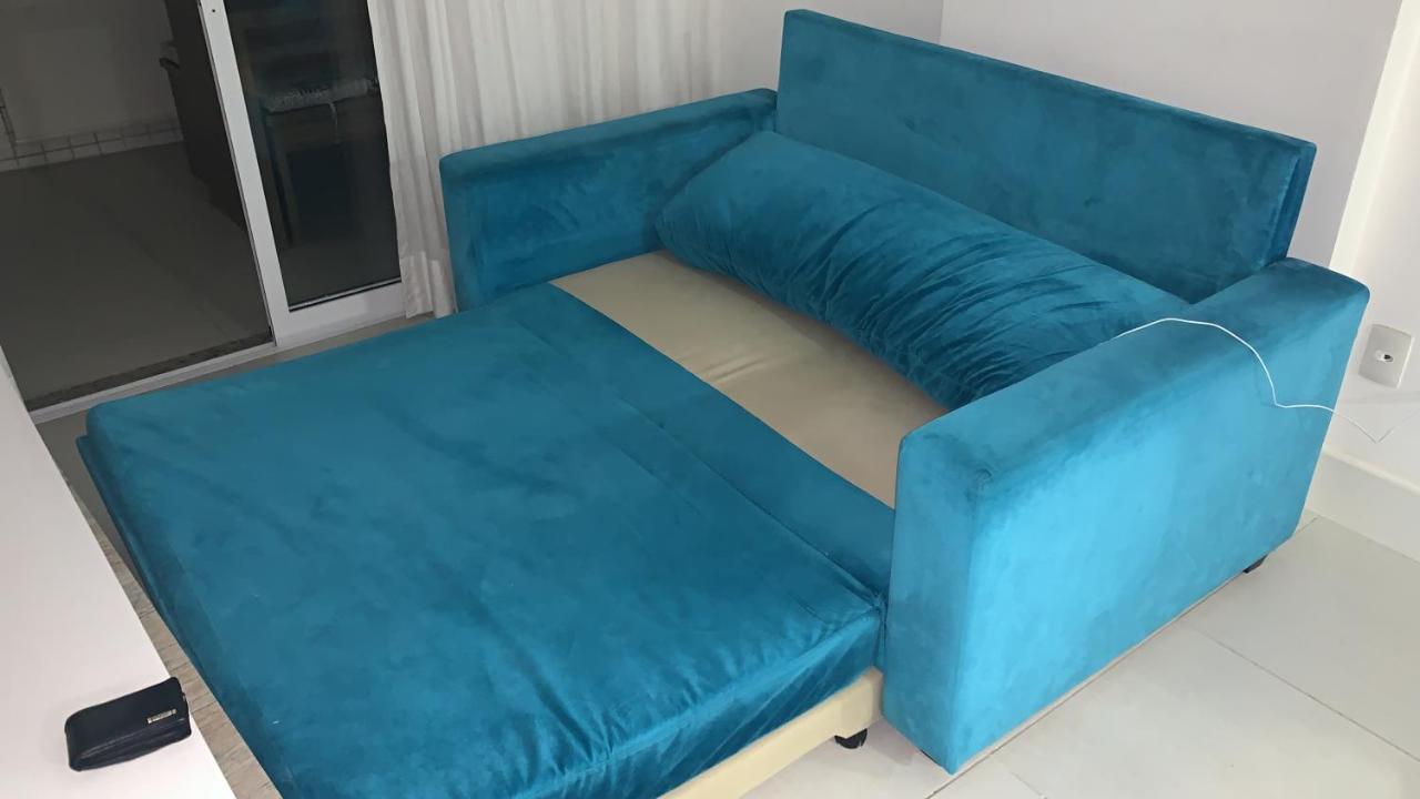 Ultimo Andar, Varanda Gourmet, Vista Da Praia 大普拉亚 外观 照片