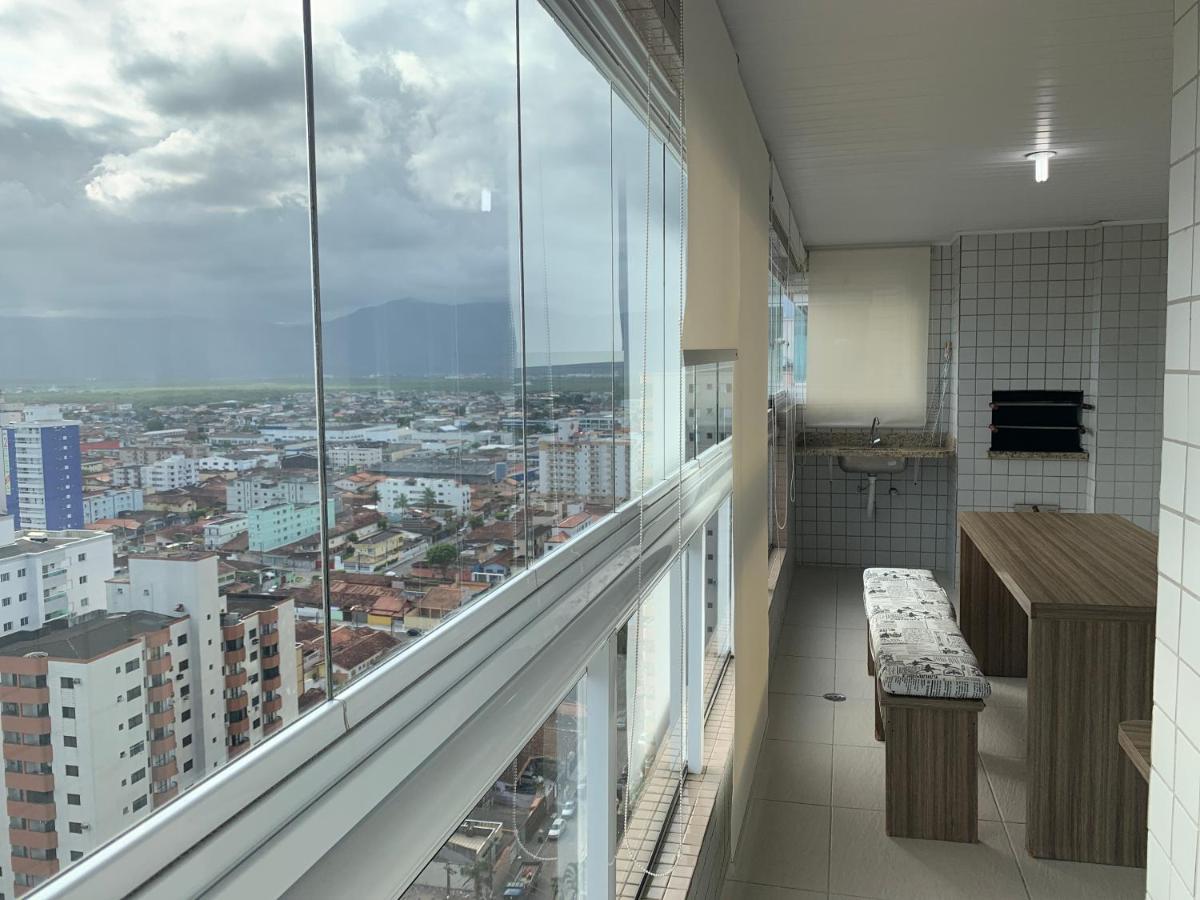 Ultimo Andar, Varanda Gourmet, Vista Da Praia 大普拉亚 外观 照片
